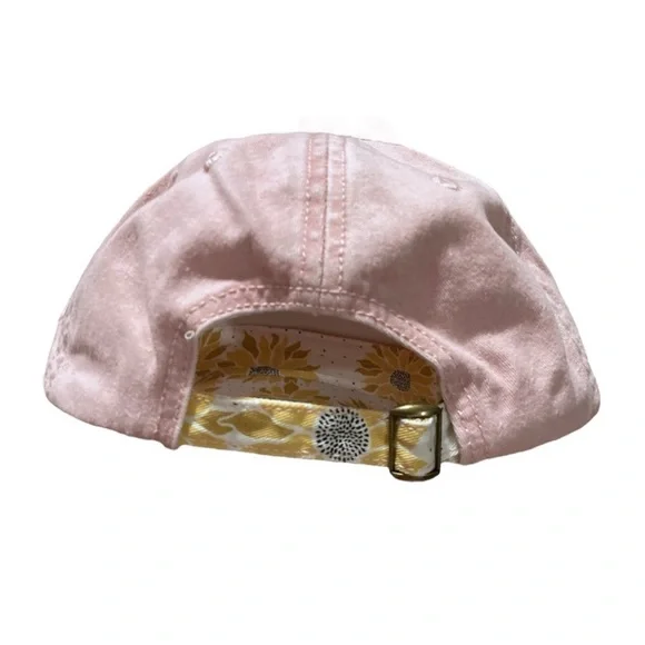 Time and Tru Dusty Rose Blush Cap with Embroidery - Picture 10 of 13